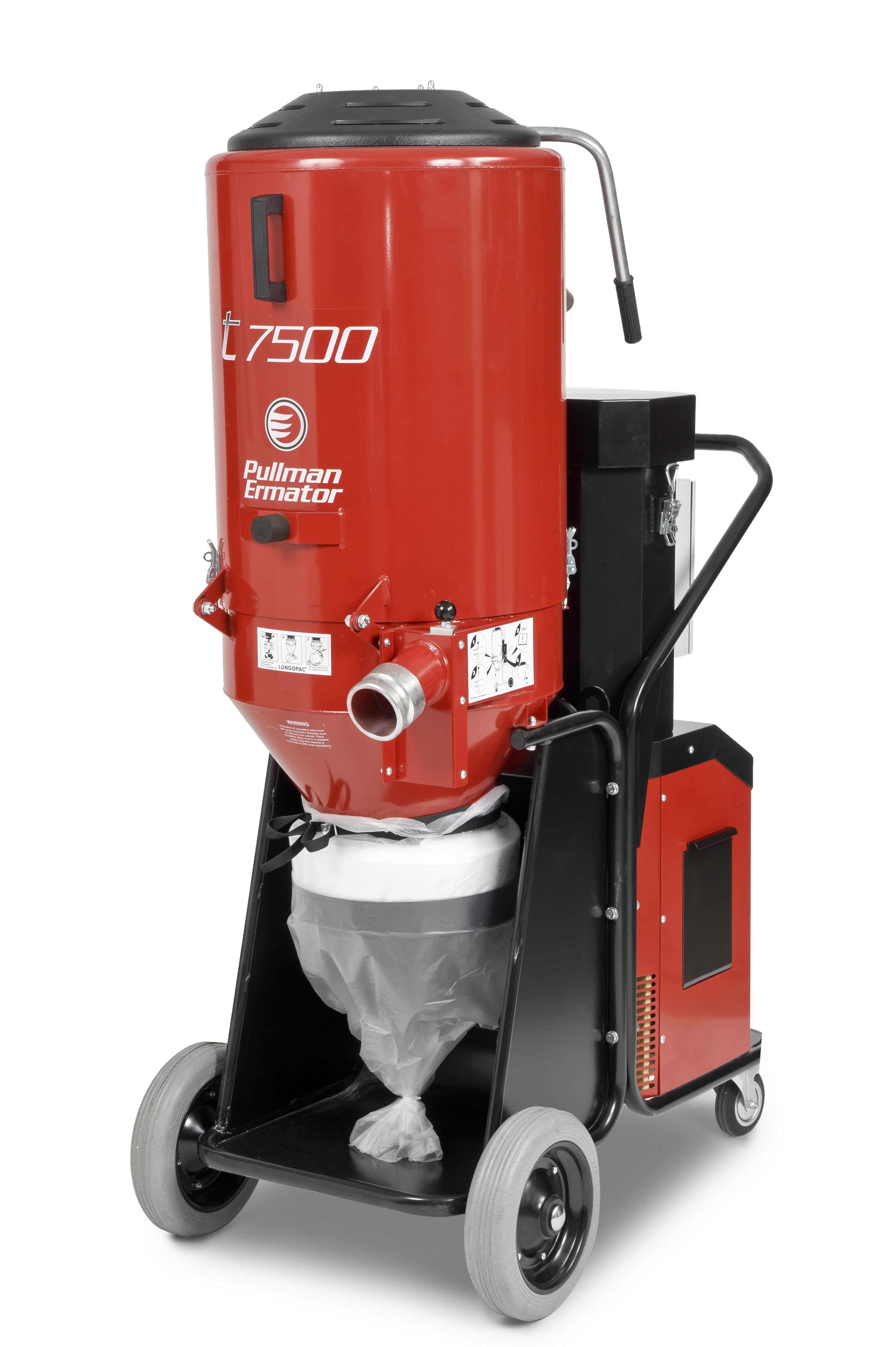 Industristøvsuger motoreffekt < 6 kW